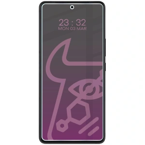 Prywatyzujące szkło hybrydowe Bizon Glass Mule Shadow do Asus ROG Phone 9 Pro matowe