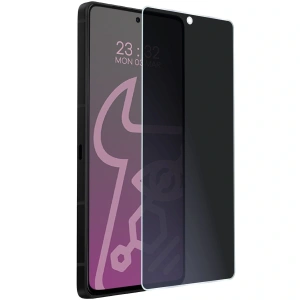 Prywatyzujące szkło hybrydowe Bizon Glass Mule Shadow do Asus ROG Phone 9 Pro matowe