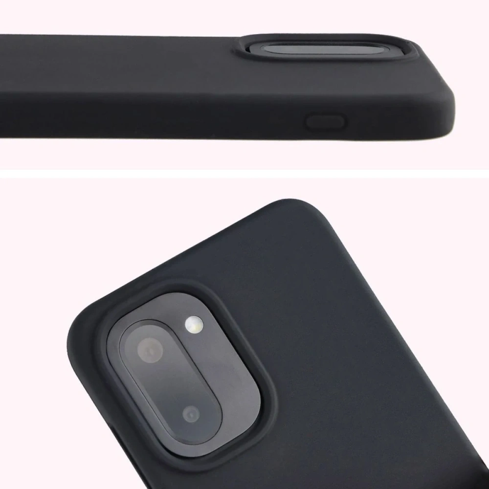 Silikonowe etui Bizon Soft Case do OnePlus 15R czarne