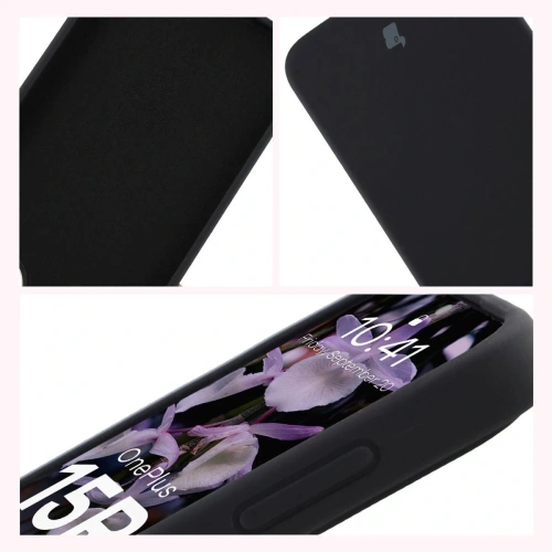 Silikonowe etui Bizon Soft Case do OnePlus 15R czarne