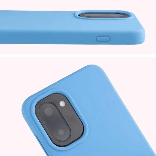 Silikonowe etui Bizon Soft Case do OnePlus 15R niebieskie