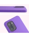 Silikonowe etui Bizon Soft Case do OnePlus 15R fioletowe