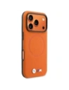 Etui BMW M FW Logo Metal MagSafe do Apple iPhone 17 Pro Max pomarańczowy