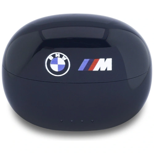 Bezprzewodowe słuchawki dokanałowe Bluetooth TWS BMW Printed Logo granatowy
