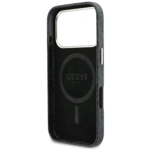 Etui Guess 4G Script MagSafe do Apple iPhone 17 Pro Max czarny