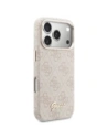 Etui Guess 4G Script MagSafe do Apple iPhone 17 Pro różowy