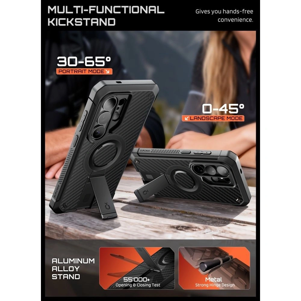 Etui Supcase Unicorn Beetle Pro Mag MagSafe do Samsung Galaxy S26 Ultra Aramid [2 PACK]