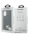 Etui Karl Lagerfeld Karl Head Logo MagSafe do Apple iPhone 17 czarny