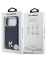 Etui Karl Lagerfeld Karl Head Logo MagSafe do Apple iPhone 17 Pro Max niebieski