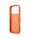 Etui Karl Lagerfeld Karl Head Logo MagSafe do Apple iPhone 17 Pro Max pomarańczowy