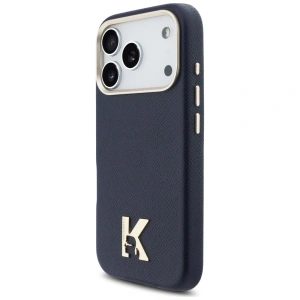Etui Karl Lagerfeld Karl Head Logo MagSafe do Apple iPhone 17 Pro niebieski