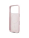 Etui Karl Lagerfeld Karl Head Logo MagSafe do Apple iPhone 17 Pro różowy