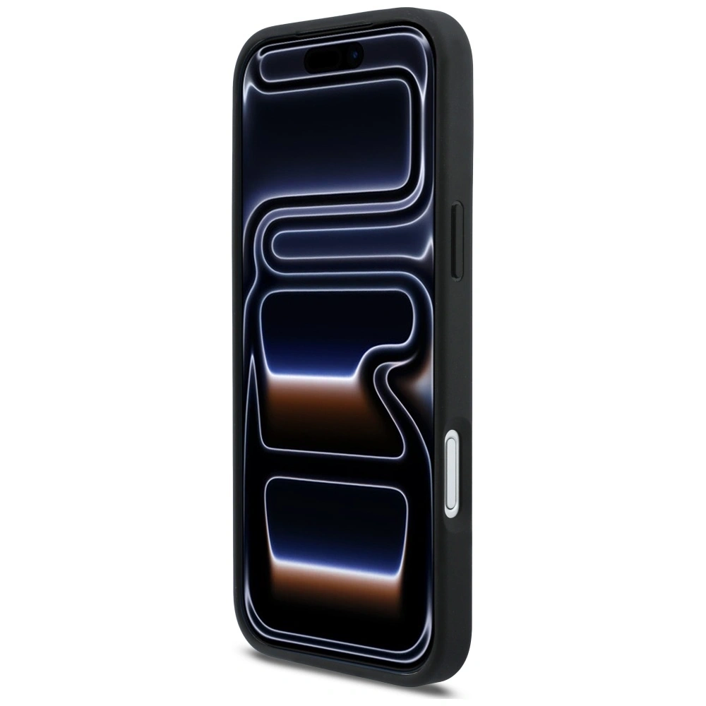 Etui Karl Lagerfeld Rhinestones Karl&Choupette Pin do Apple iPhone 17 Pro Max czarny