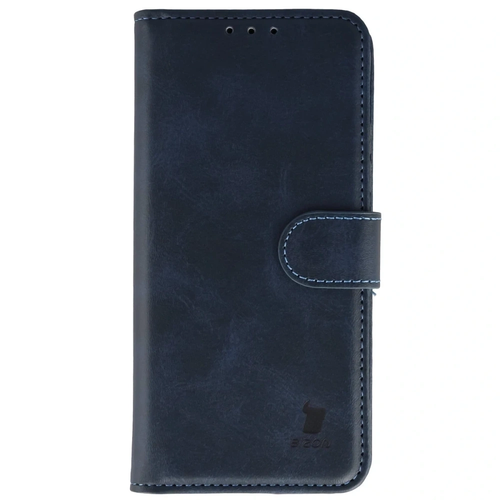 Etui z klapką Bizon Case Pocket do Xiaomi 17 granatowe