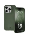 Etui z recyklingu Bizon Case ReLeaf do Apple iPhone 16 Pro ciemnozielone