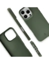 Etui z recyklingu Bizon Case ReLeaf do Apple iPhone 16 Pro ciemnozielone