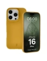 Etui z recyklingu Bizon Case ReLeaf do Apple iPhone 16 Pro ciemnożółte