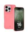 Etui z recyklingu Bizon Case ReLeaf do Apple iPhone 16 Pro różowe