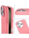 Etui z recyklingu Bizon Case ReLeaf do Apple iPhone 16 Pro różowe