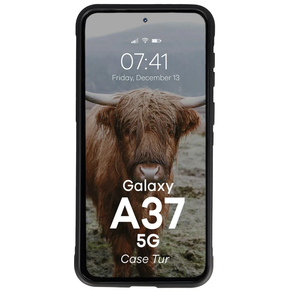 Pancerne etui Bizon Case Tur do Samsung Galaxy A37 5G czarne