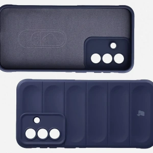 Pancerne etui Bizon Case Tur do Samsung Galaxy A37 5G granatowe