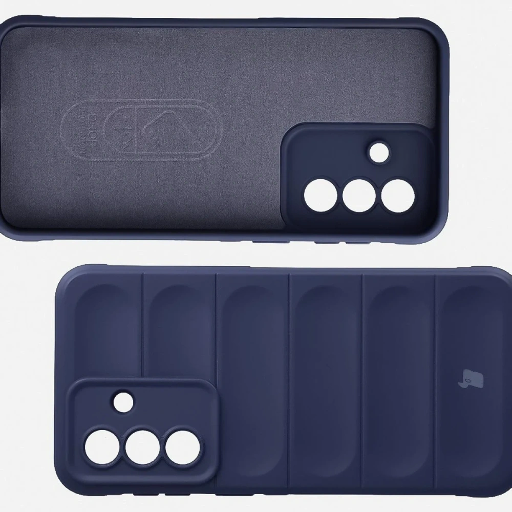 Pancerne etui Bizon Case Tur do Samsung Galaxy A37 5G granatowe