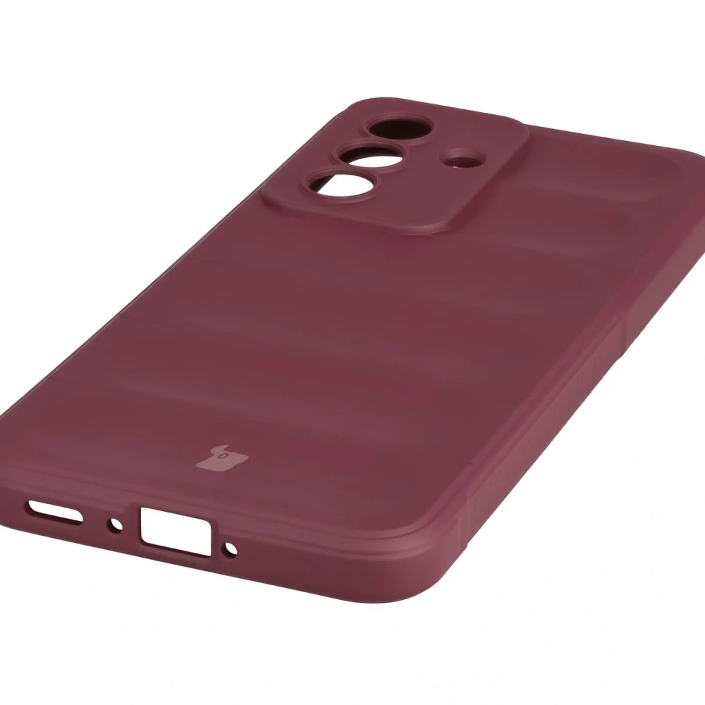 Pancerne etui Bizon Case Tur do Samsung Galaxy A37 5G burgundowe