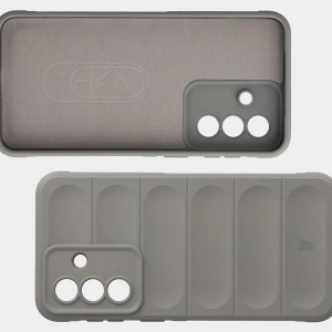 Pancerne etui Bizon Case Tur do Samsung Galaxy A37 5G jasnoszare