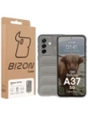 Pancerne etui Bizon Case Tur do Samsung Galaxy A37 5G jasnoszare