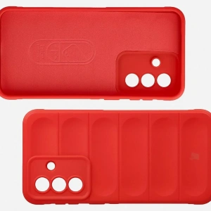 Pancerne etui Bizon Case Tur do Samsung Galaxy A37 5G czerwone