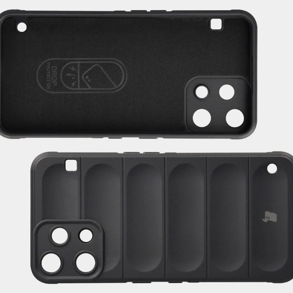 Pancerne etui Bizon Case Tur do Nothing Phone (3a) Lite czarne