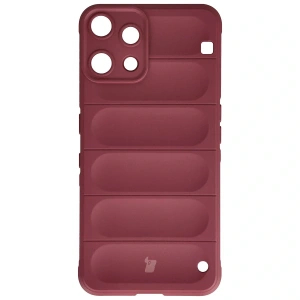Pancerne etui Bizon Case Tur do Nothing Phone (3a) Lite burgundowe