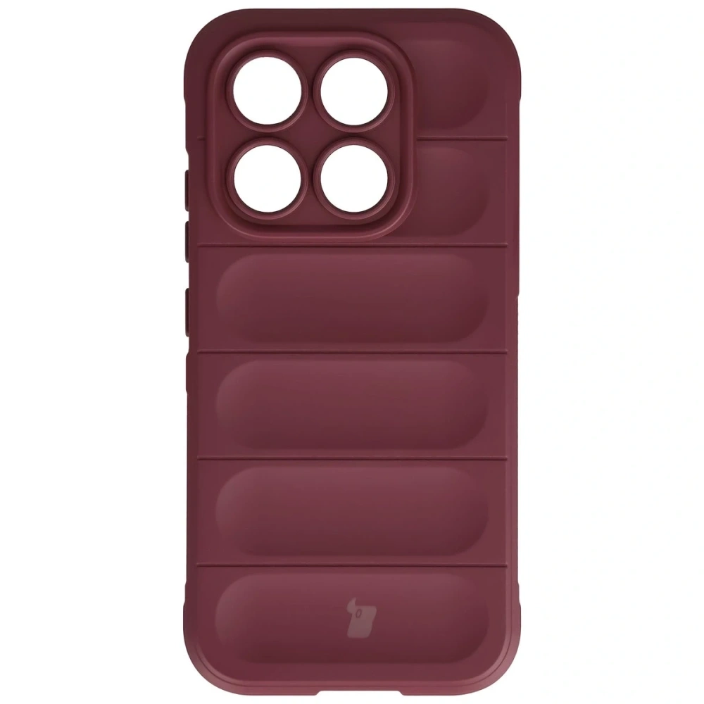 Pancerne etui Bizon Case Tur do Xiaomi 17 burgundowe
