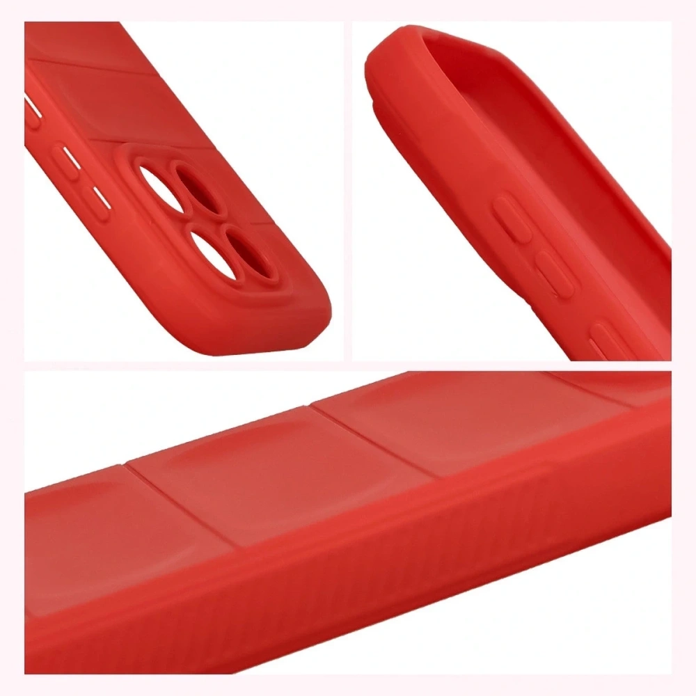 Pancerne etui Bizon Case Tur do Xiaomi 17 czerwone