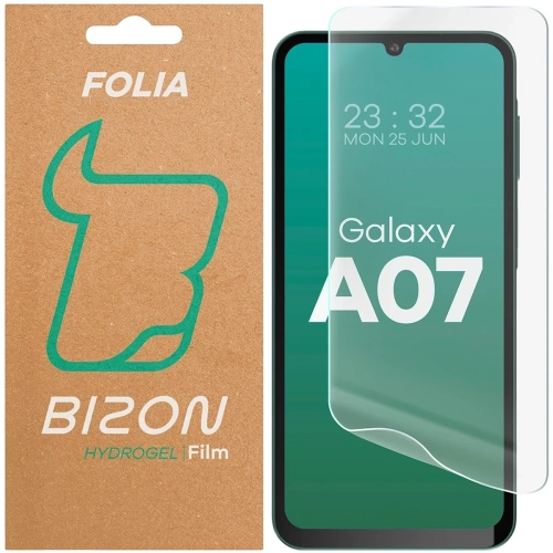 Folia hydrożelowa na ekran Bizon Glass Hydrogel Front do Samsung Galaxy A07 4G / 5G