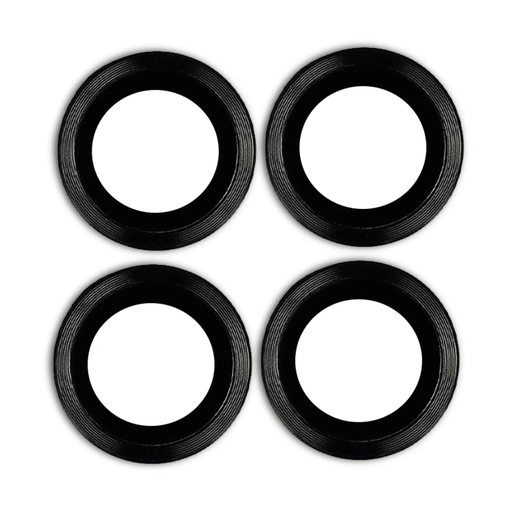 Szkło na aparat Bizon Glass Snap Lens do Xiaomi POCO F8 Proczarna ramka