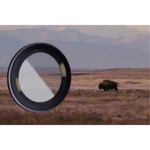 Szkło na aparat Bizon Glass Snap Lens do Xiaomi POCO F8 Proczarna ramka