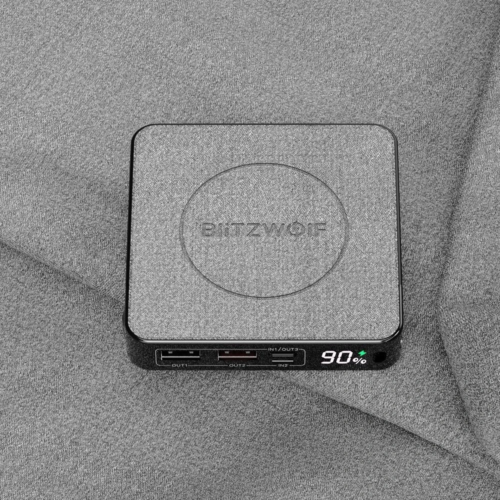 Hurtownia GSM - Powerbank BlitzWolf BW-P13, 10000mAh, QC 3.0, PD, 3A, 18W (černý) - BLZ278BLK - {ean13} - Hurt