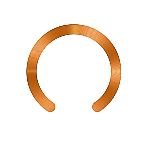 Pierścień magnetyczny Tech-Protect MMP-210 Magnetic MagSafe Ring Black & Cosmic Orange [2 PACK]