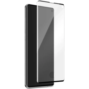 Wholesale PURO Premium Full Edge Tempered Glass Case Friendly Samsung Galaxy S10 (black) - PUR062BLK - {ean13} - Hurt