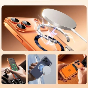 Pierścień magnetyczny Tech-Protect MMP-210 Magnetic MagSafe Ring Deep Blue & Silver [2 PACK]