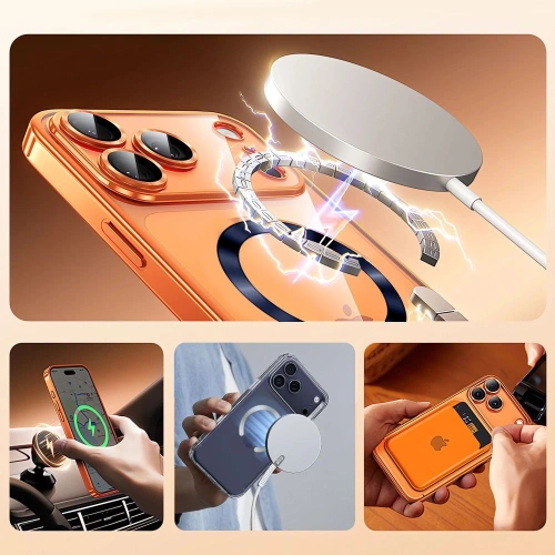 Pierścień magnetyczny Tech-Protect MMP-210 Magnetic MagSafe Ring Deep Blue & Silver [2 PACK]