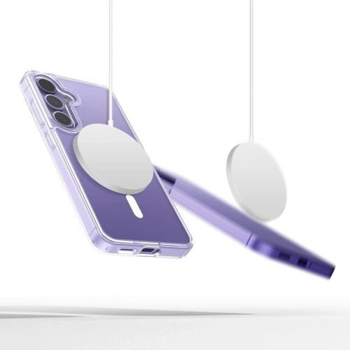 Etui Tech-Protect Flexair Hybrid MagSafe do Samsung Galaxy A57 5G Clear