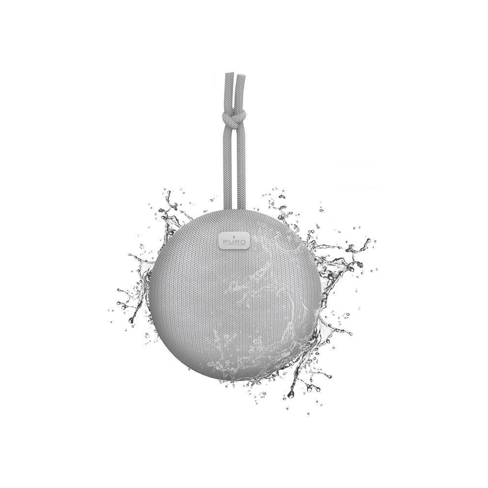 Wholesale PURO External Handy 2 Speaker Bluetooth IPX7 (gray) - PUR041GRY - {ean13} - Hurt