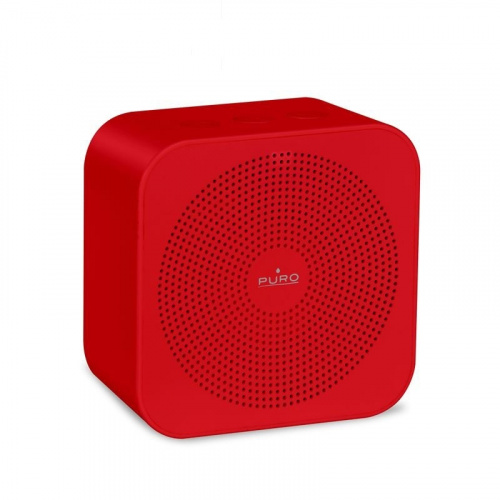 Hurtownia Puro - 8033830181658 - PUR038RED - Przenośny głośnik bezprzewodowy PURO Handy Speaker Bluetooth (czerwony) - B2B homescreen