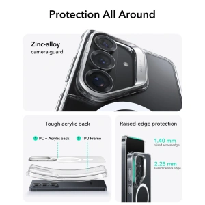 Etui ESR Classic Hybrid Kickstand MagSafe do Samsung Galaxy S26+ Plus Clear