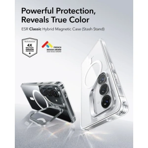 Etui ESR Classic Hybrid Kickstand MagSafe do Samsung Galaxy S26+ Plus Clear