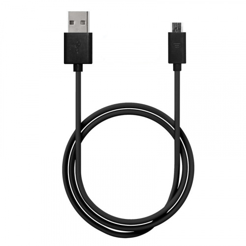 Puro Distributor - 8033830011900 - PUR035BLK - PURO micro USB to USB Cable, 1A, 1m (black) - B2B homescreen