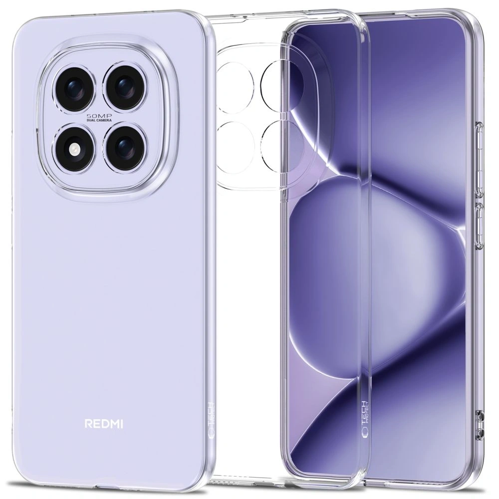 Etui Tech-Protect Flexair do Xiaomi Poco M8 Pro / Redmi Note 15 Pro+ Plus 5G Clear