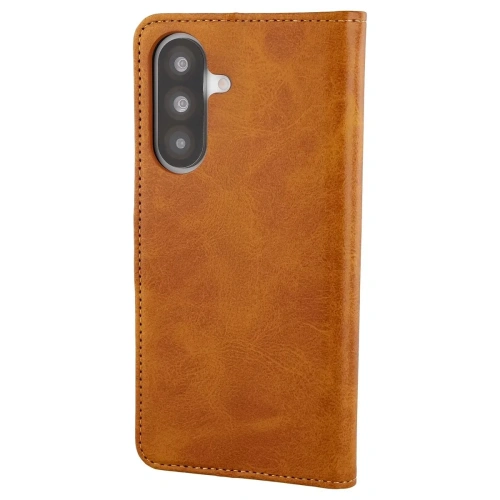 Etui z klapką Bizon Case Pocket do Samsung Galaxy A37 5G brązowe